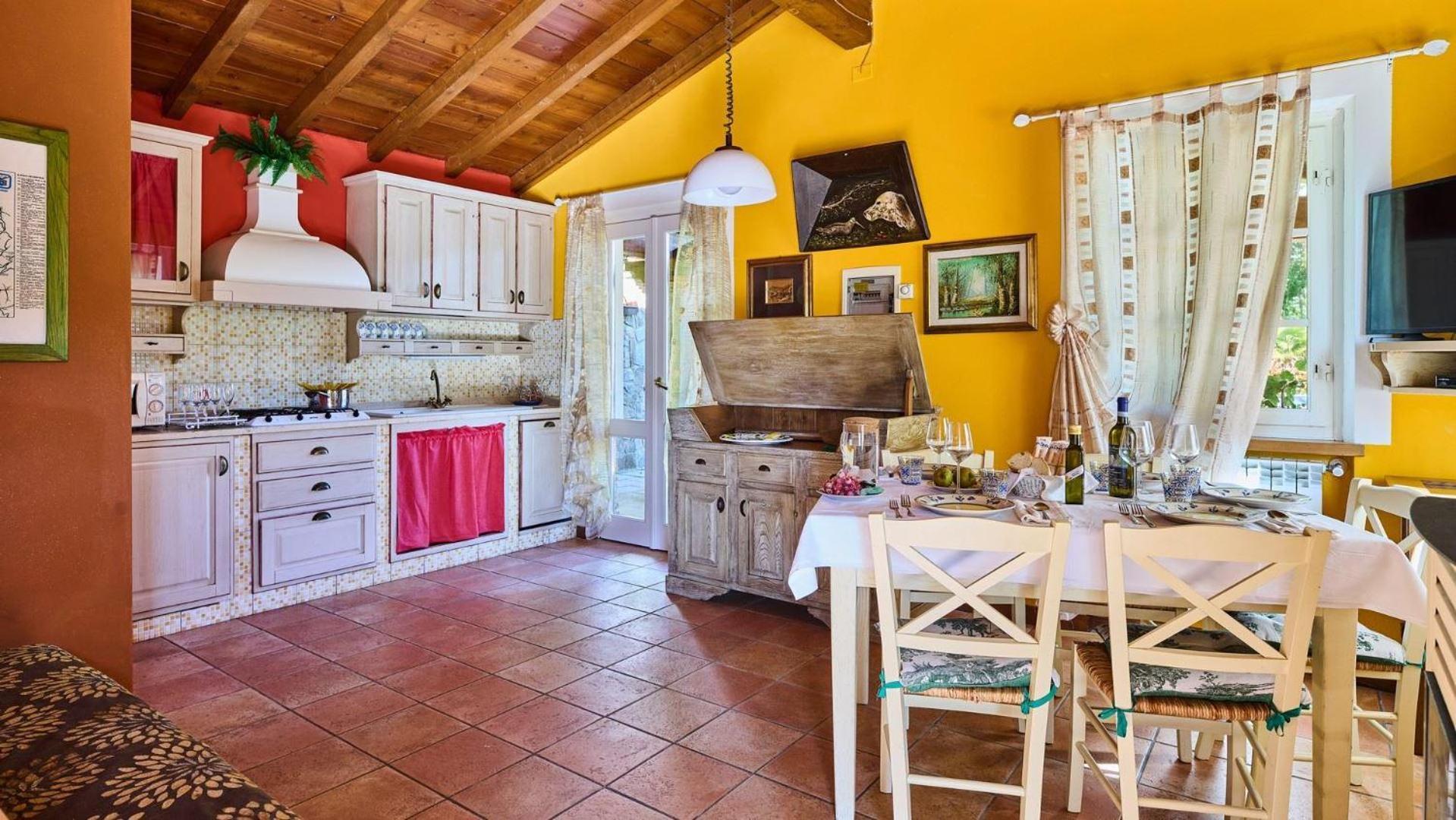 La Sella Villa Pescaglia Buitenkant foto